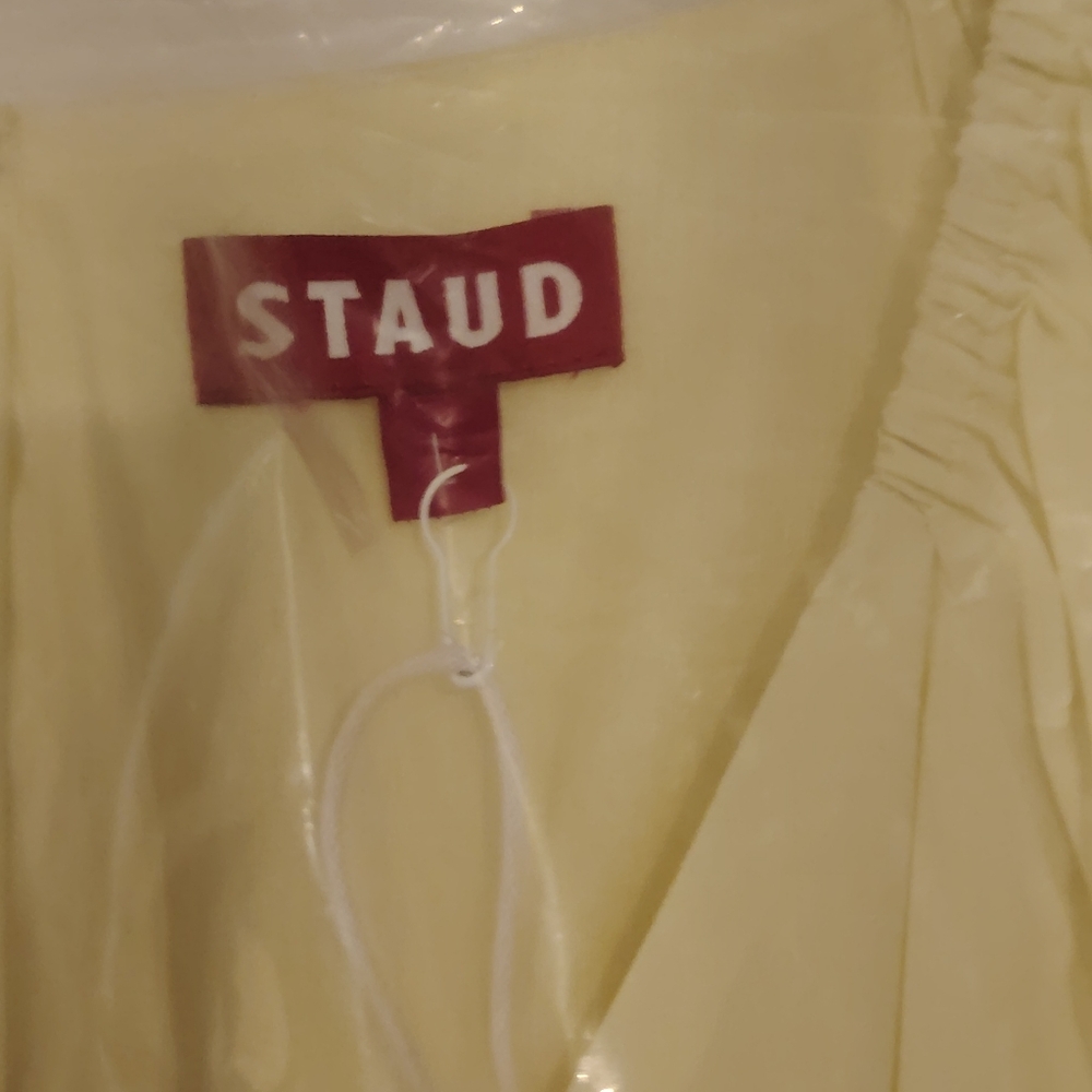 STAUD Yellow and Orange Maxi Dress - Picture 4 of 4